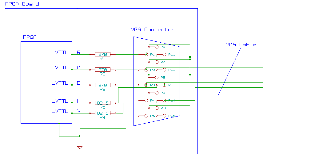 VGA Connector Example
