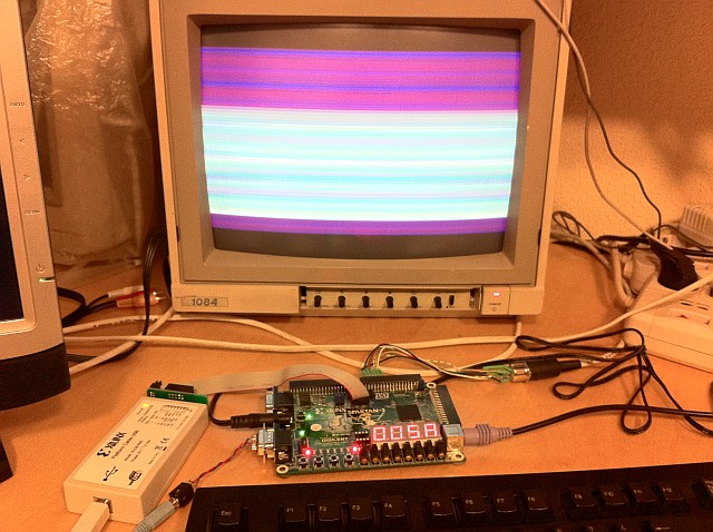 OverScan demo running