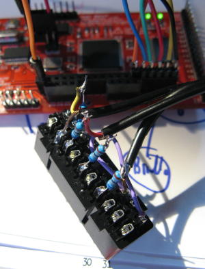 Wiring IRGB signals from the OLS